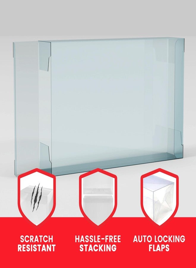 EVORETRO Display Case Protector for Lorcana Booster Pack Display Box Such as Floodborn, Shimmering Skies, Inklands, Ursula's Return & More, Game Box Not Included, 5-Pack - Plastic PET Protective Case - Image 2